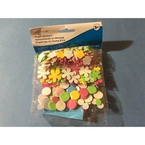 Foam Stickers 320/Pkg-Mini Flowers